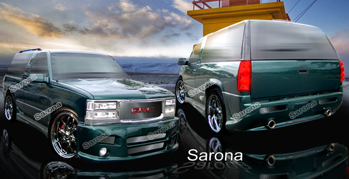 Custom GMC Yukon  SUV/SAV/Crossover Body Kit (1992 - 1999) - $1490.00 (Manufacturer Sarona, Part #GM-007-KT)